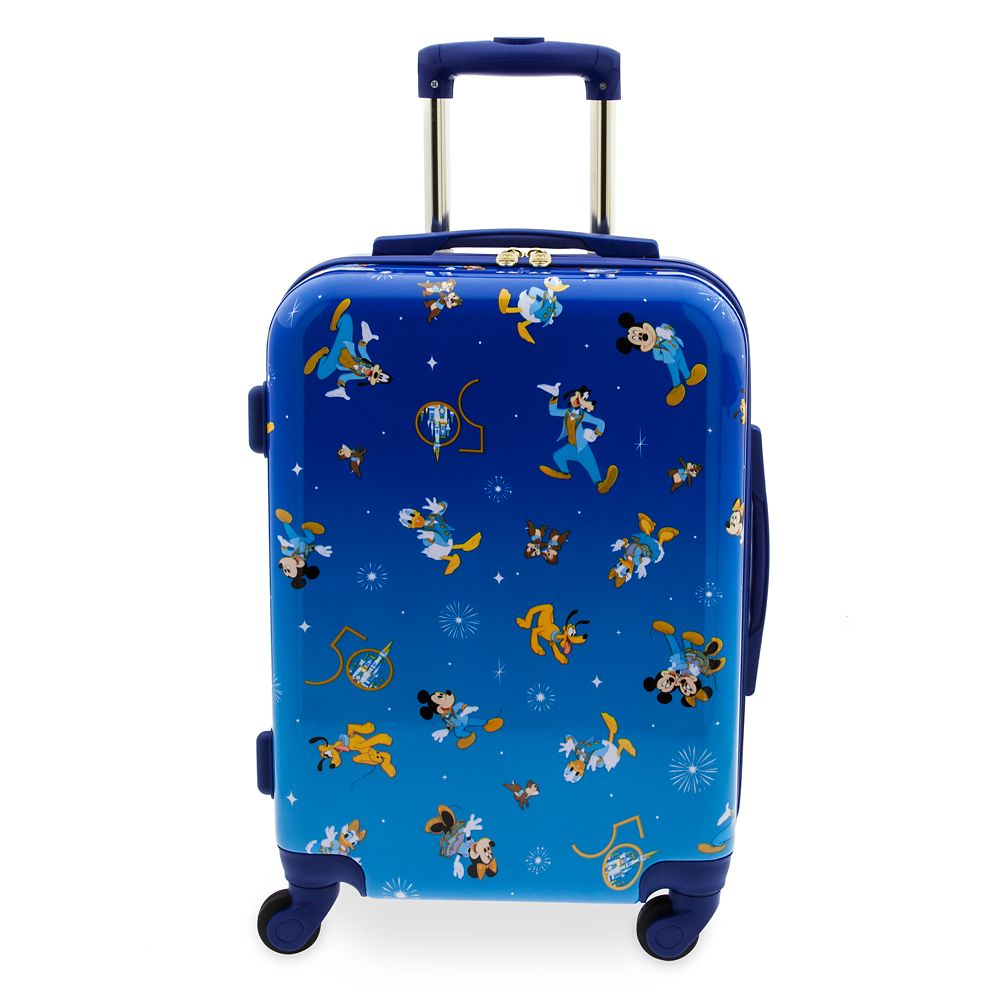 Walt Disney World 50th Anniversary Rolling Luggage – Small