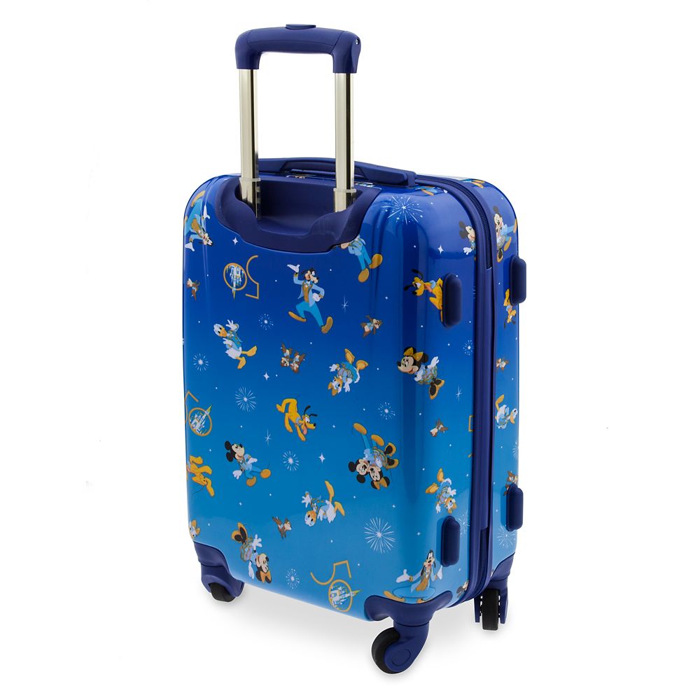 Walt Disney World 50th Anniversary Rolling Luggage – Small