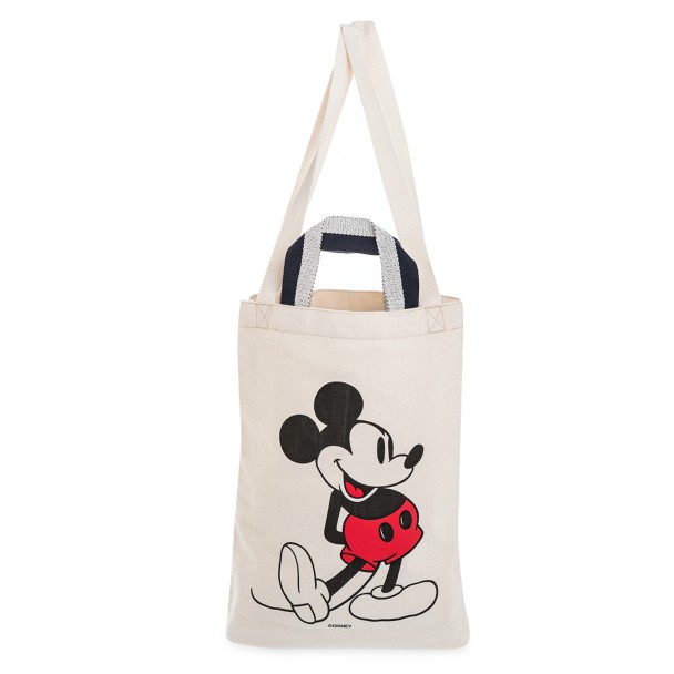 Disney Mickey and Minnie Mouse ''Love'' Canvas Tote Bag