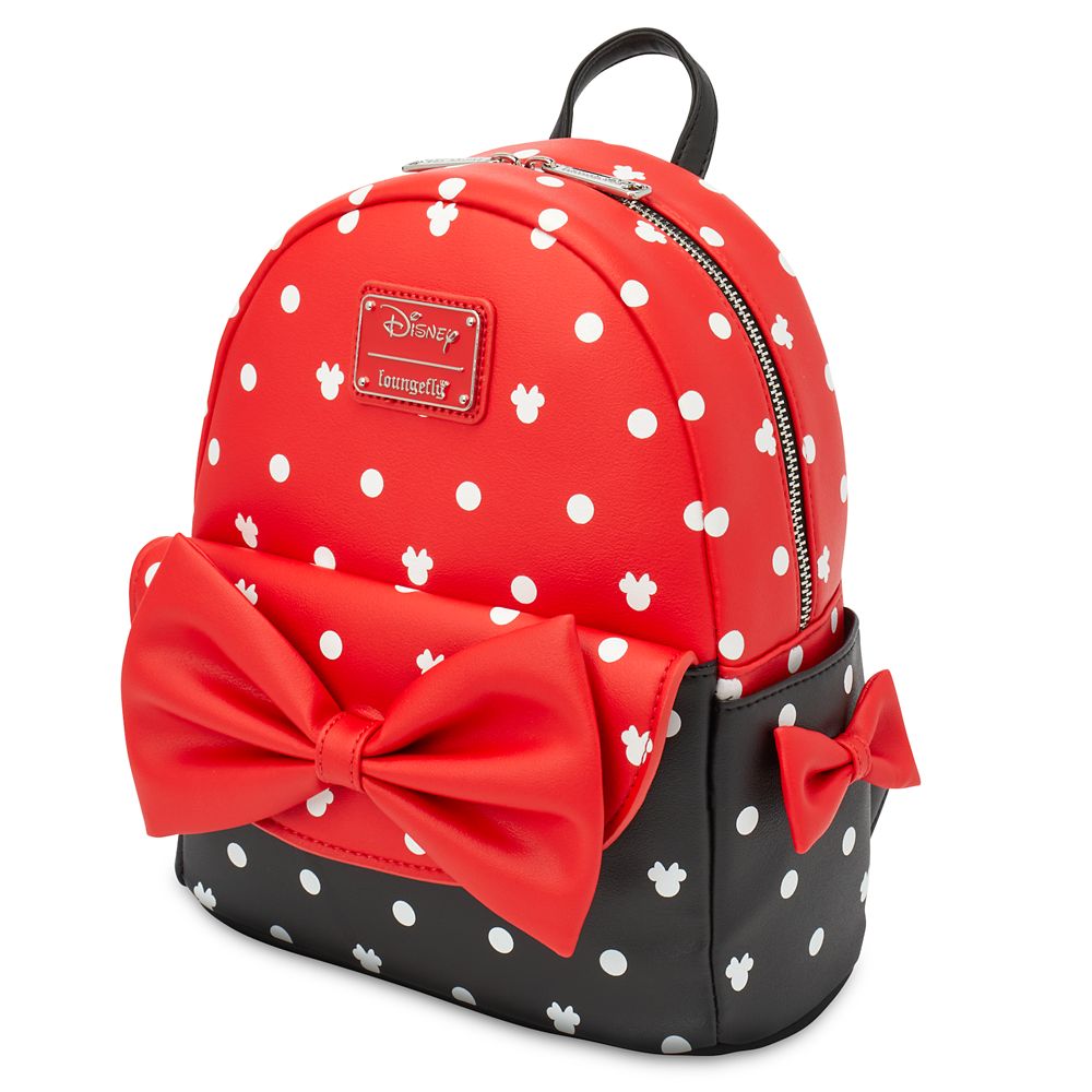 Minnie Mouse Bow Loungefly Mini Backpack