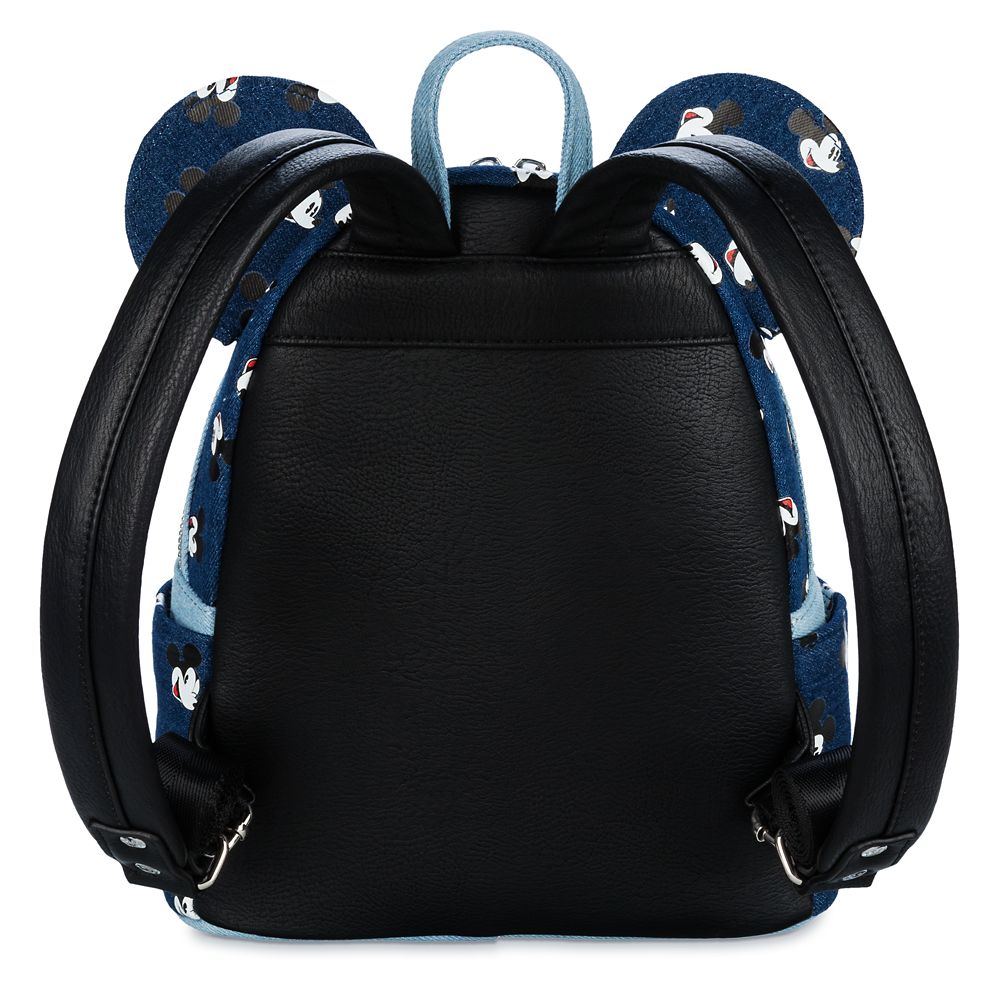 Mickey Mouse Denim Loungefly Mini Backpack