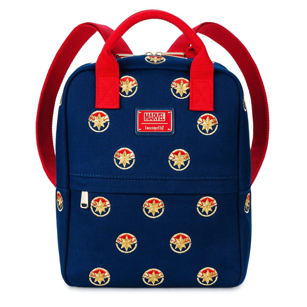 Captain Marvel Loungefly Backpack released today