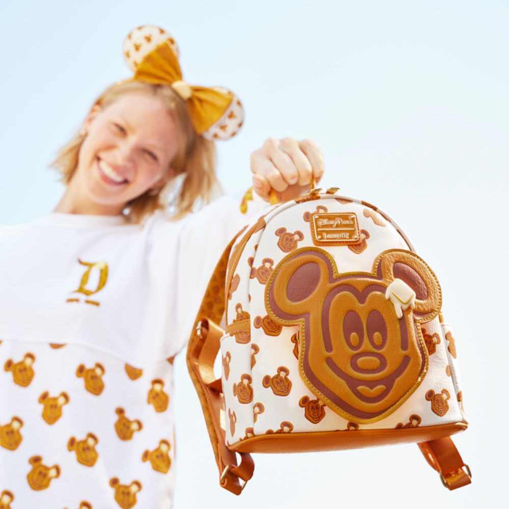 Mickey Mouse Waffle Loungefly Mini Backpack