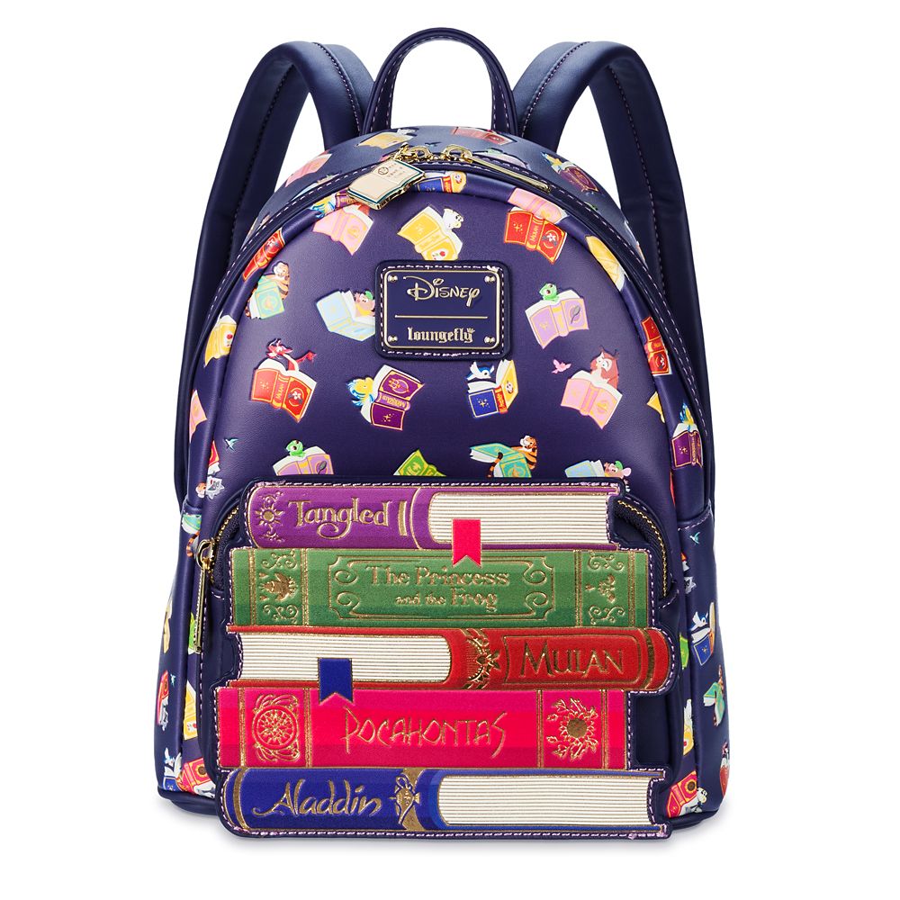 Disney Princess Storybook Loungefly Mini Backpack