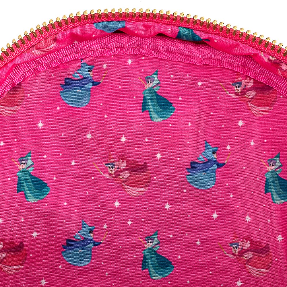 Flora, Fauna, and Merryweather Loungefly Mini Backpack – Sleeping Beauty