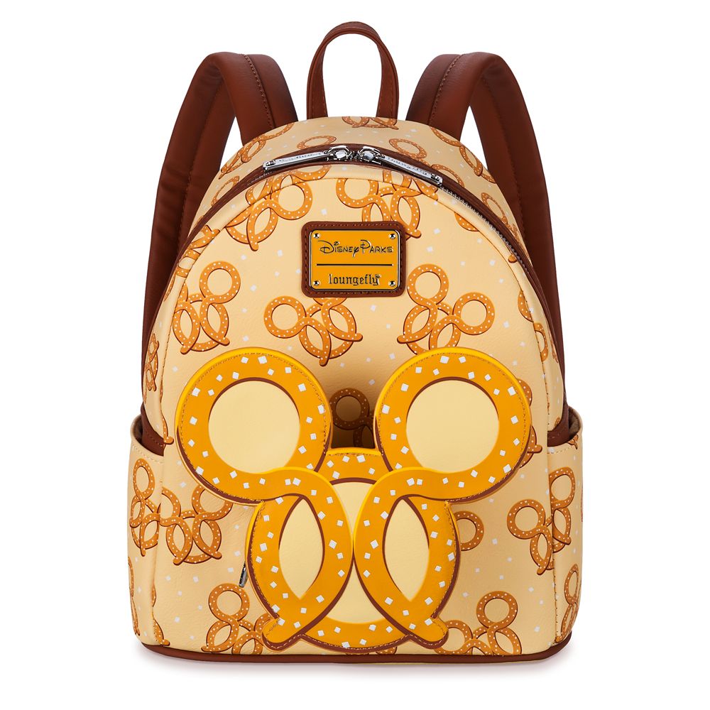 Mickey Mouse Pretzel Loungefly Mini Backpack now available online