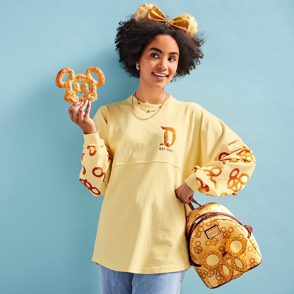 Mickey Mouse Pretzel Loungefly Mini Backpack