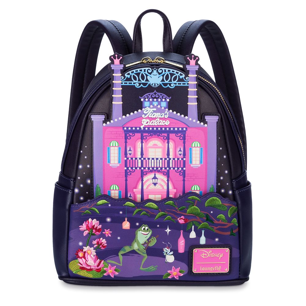 The Princess and the Frog Loungefly Mini Backpack is now available for purchase