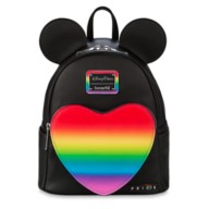 Disney Pride Collection Mickey Mouse Loungefly Mini Backpack