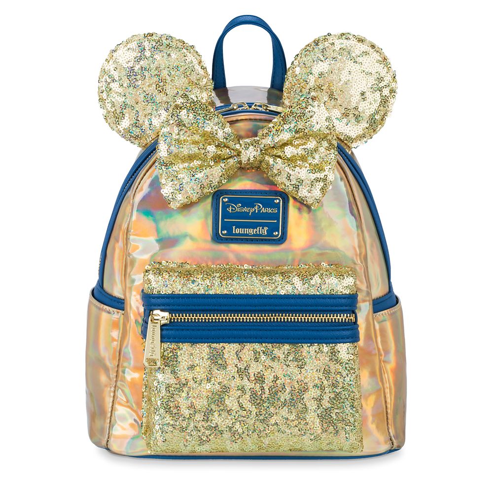 Walt Disney World 50th Anniversary EARidescent Navy Gold Shimmer