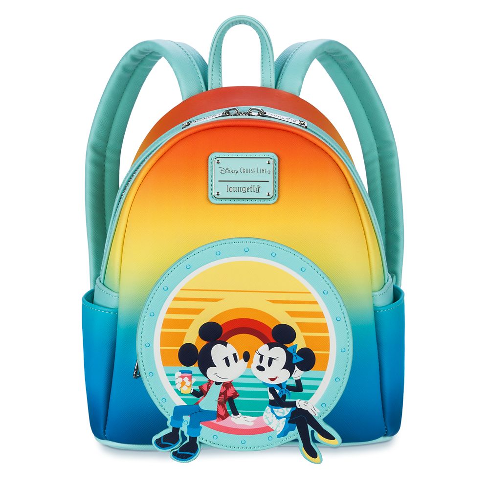 Mickey and Minnie Mouse Loungefly Mini Backpack – Disney Cruise Line | shopDisney