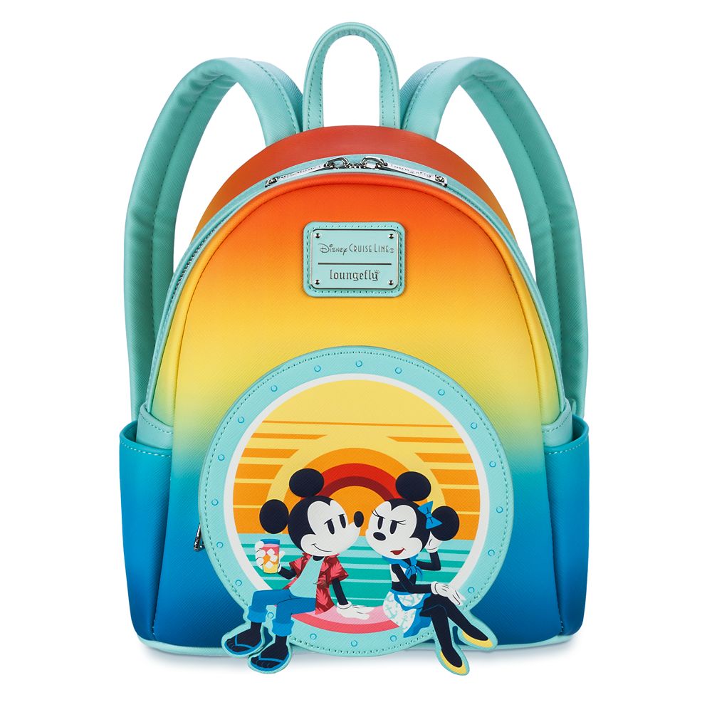 Mickey and Minnie Mouse Loungefly Mini Backpack Disney Cruise Line Disney Store