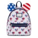 Mickey and Minnie Mouse Americana Loungefly Mini Backpack