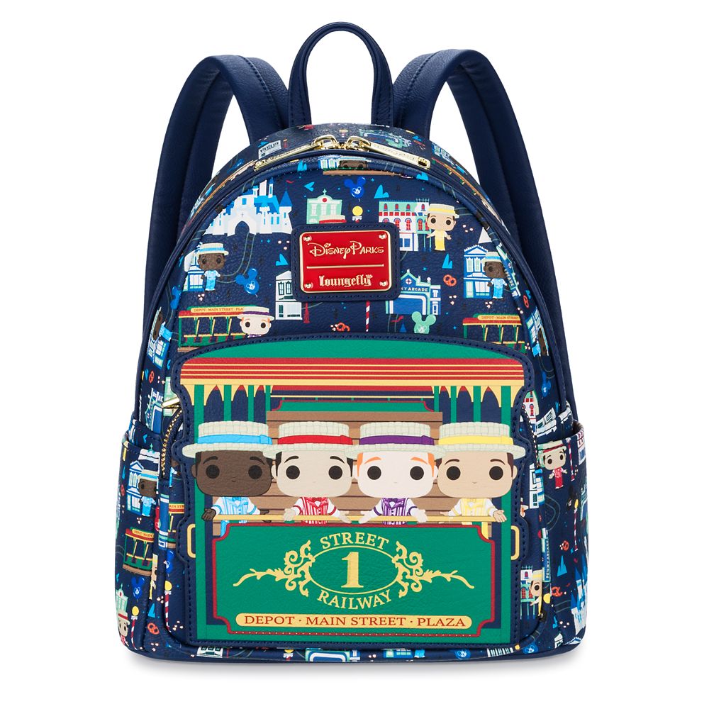 Dapper Dans Loungefly Mini Backpack – Main Street U.S.A. is available online