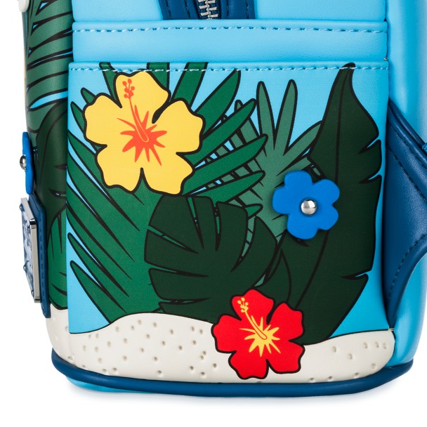 Stitch Floral Loungefly Mini Backpack