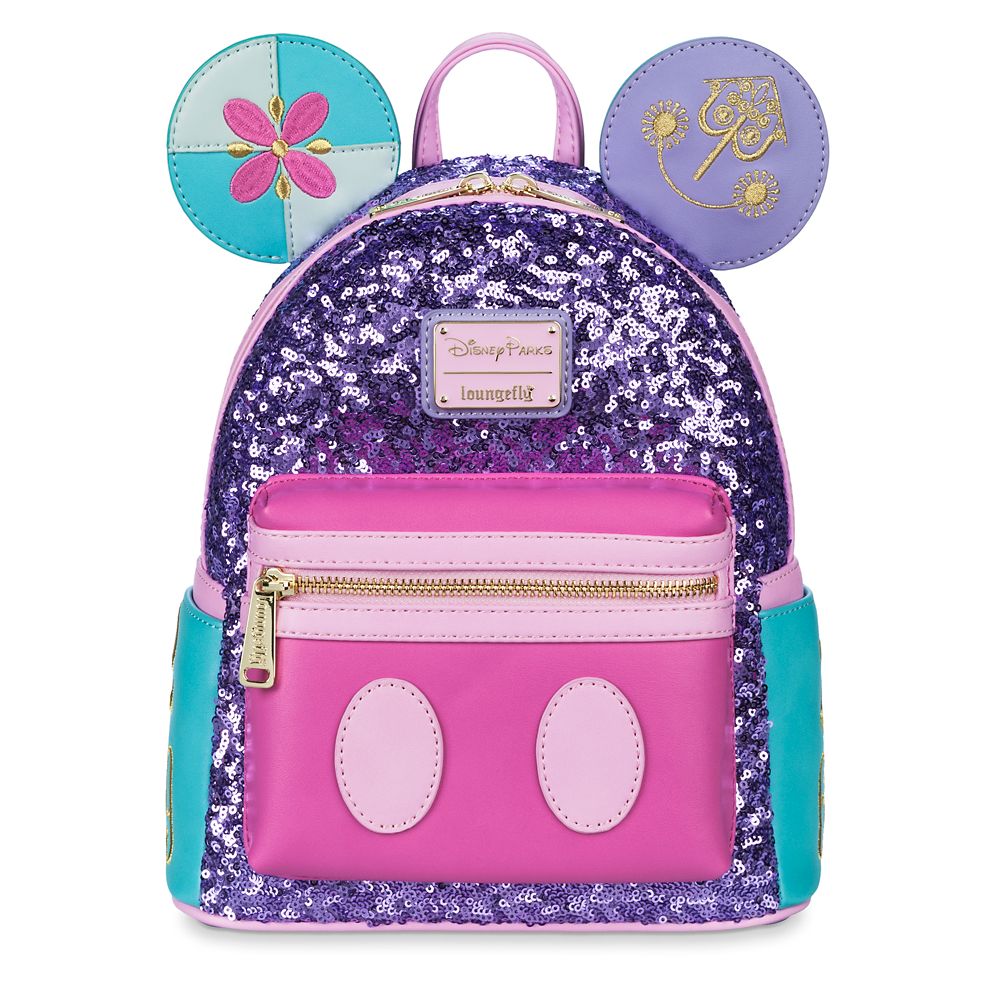 Mickey Mouse: The Main Attraction Mini Backpack by Loungefly – ''it's a small world'' – Limited Release
