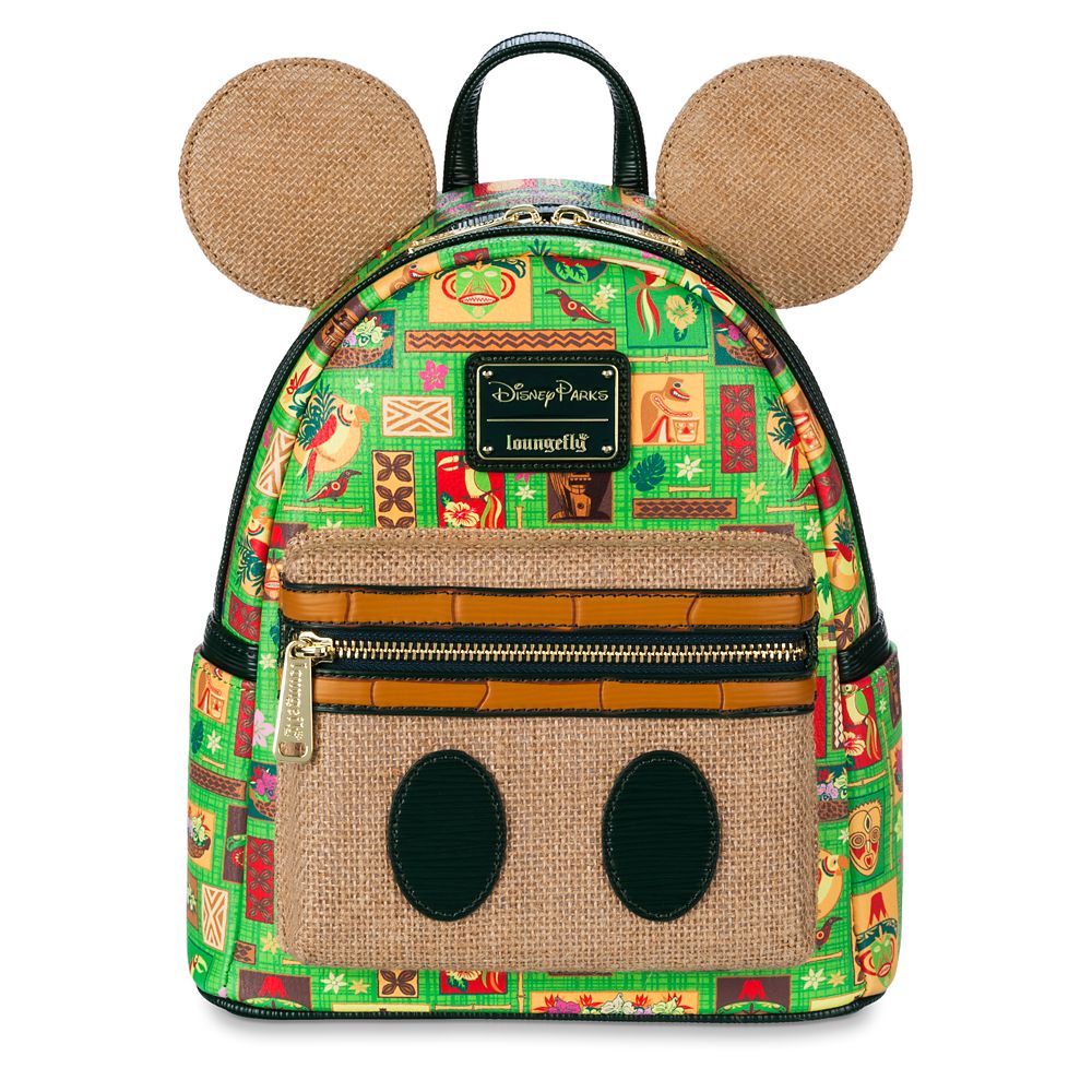 Mickey Mouse: The Main Attraction Mini Backpack by Loungefly – Enchanted Tiki Room – Limited Release