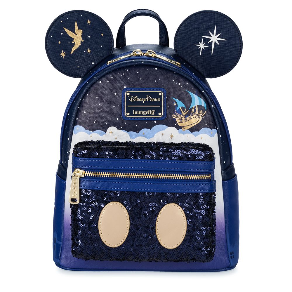 Mickey Mouse: The Main Attraction Loungefly Mini Backpack – Peter Pan’s Flight – Limited Release now out for purchase