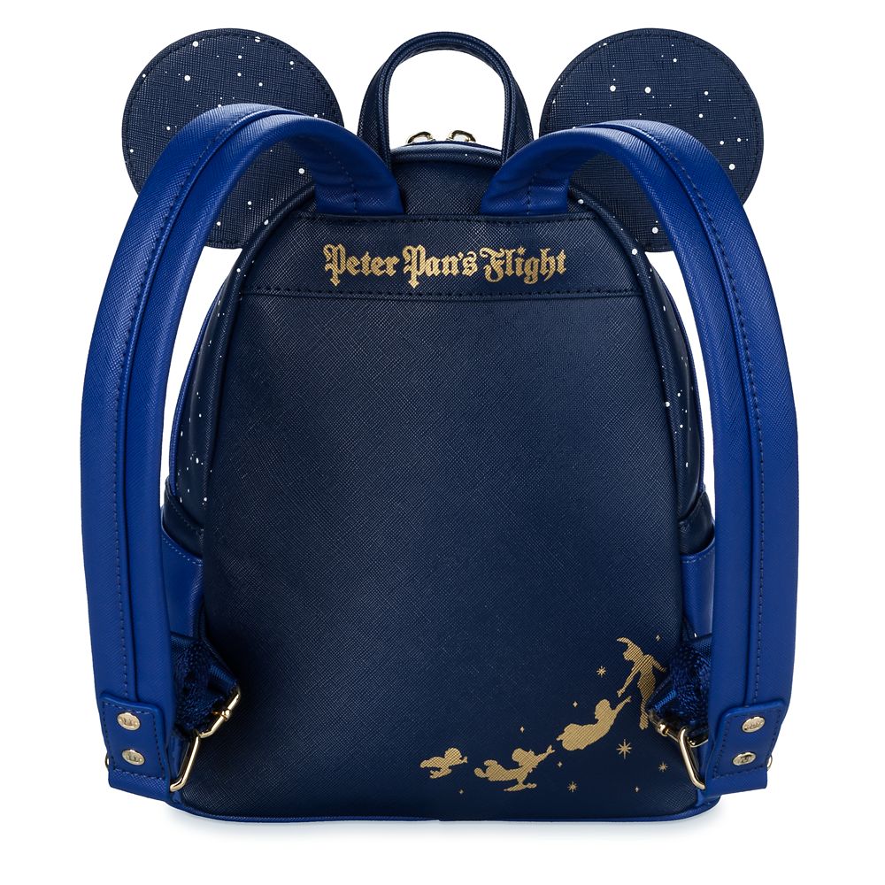 Mickey Mouse: The Main Attraction Loungefly Mini Backpack – Peter Pan's Flight – Limited Release