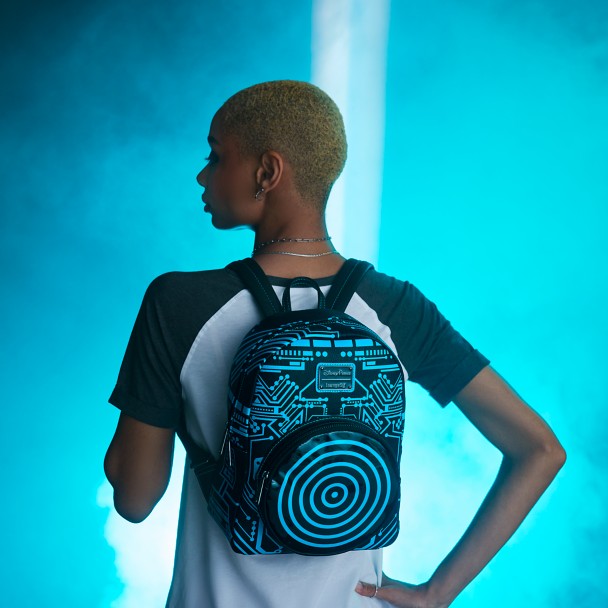 Tron 40th Anniversary Light-Up Loungefly Mini Backpack