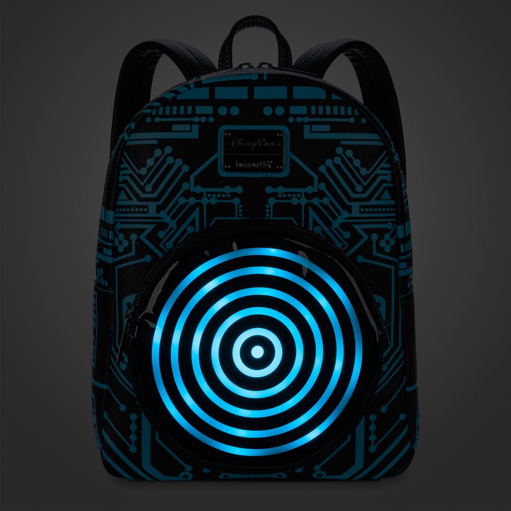 Tron 40th Anniversary Light-Up Loungefly Mini Backpack