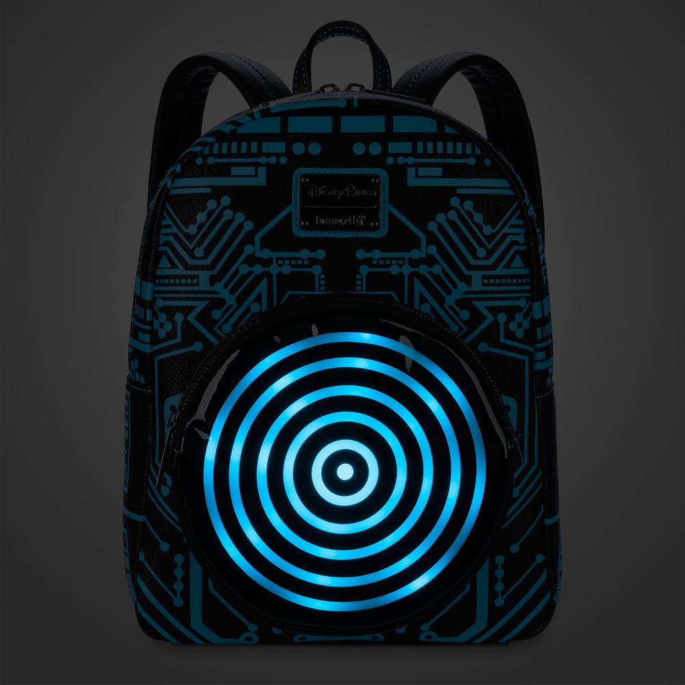 Tron 40th Anniversary Light-Up Loungefly Mini Backpack