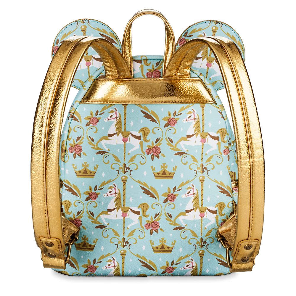 Mickey Mouse: The Main Attraction Loungefly Mini Backpack – Prince Charming Regal Carrousel – Limited Release