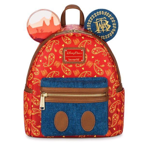Mickey Mouse: The Main Attraction Loungefly Mini Backpack – Big Thunder Mountain Railroad – Limited Release