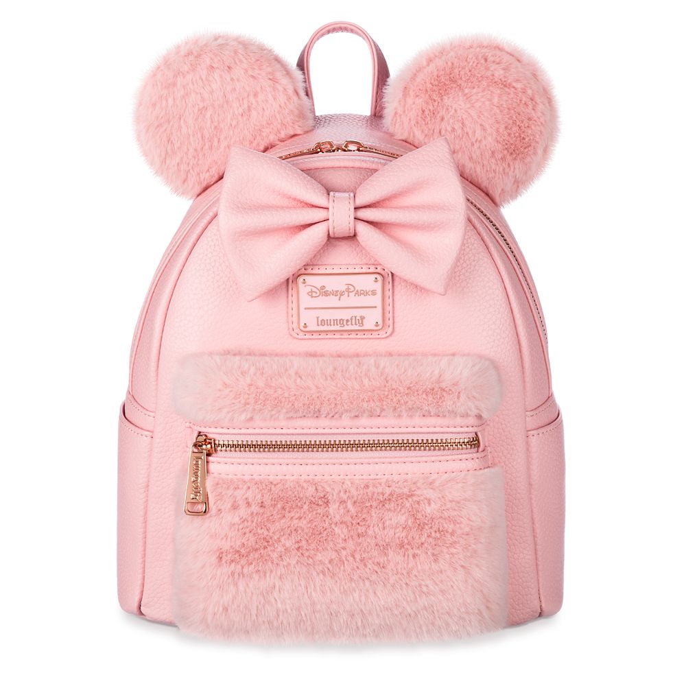 Minnie Mouse Loungefly Mini Backpack – Piglet Pink here now
