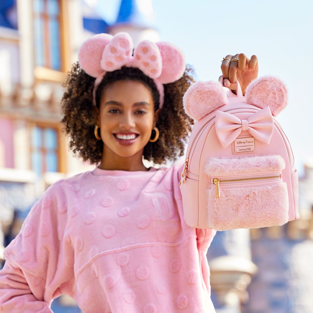 Minnie Mouse Loungefly Mini Backpack – Piglet Pink