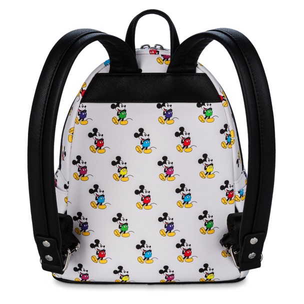 Mickey Mouse Allover Classic Standing Loungefly Mini Backpack