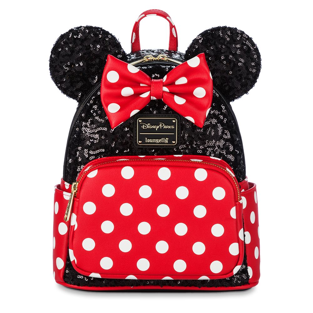 Minnie Mouse Sequined Loungefly Mini Backpack is now available online