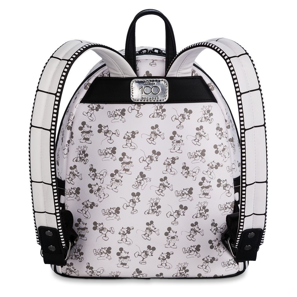 Mickey Mouse Steamboat Willie Loungefly Mini Backpack – Disney100