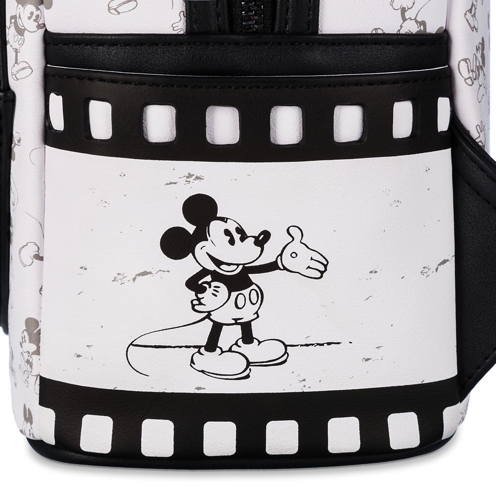 Mickey Mouse Steamboat Willie Loungefly Mini Backpack – Disney100