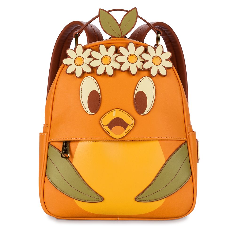 Orange Bird Loungefly Mini Backpack EPCOT International Flower and