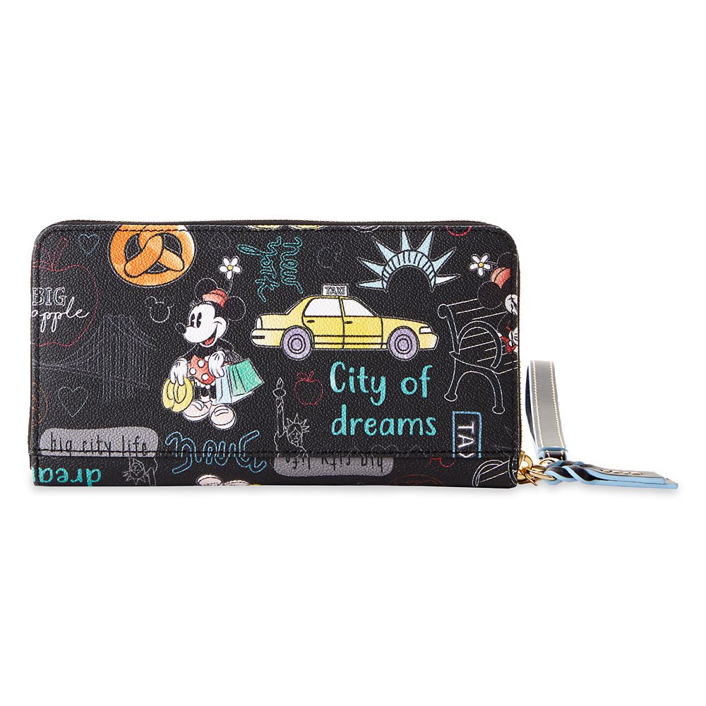 Mickey and Minnie Mouse New York City Dooney & Bourke Wristlet Wallet