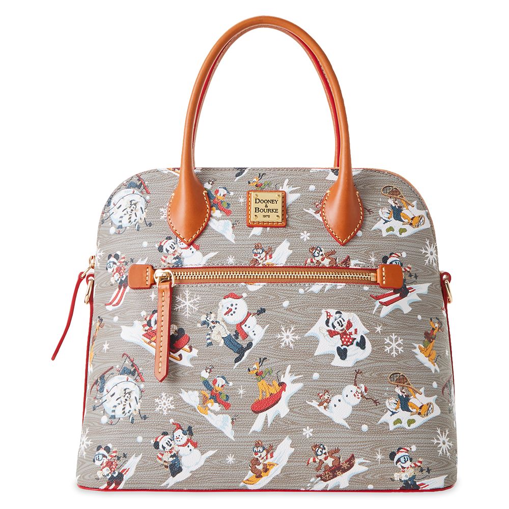 Mickey Mouse and Friends Holiday Dooney & Bourke Dome Satchel