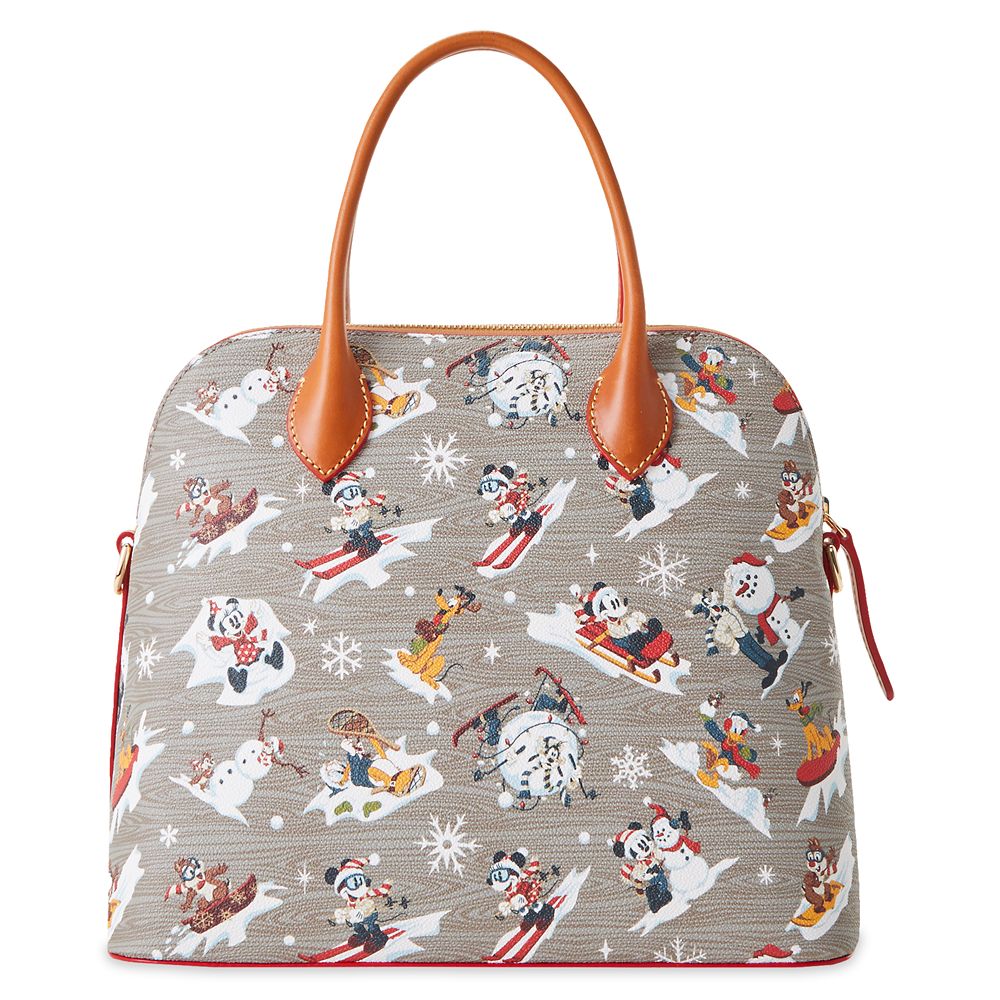 Mickey Mouse and Friends Holiday Dooney & Bourke Dome Satchel