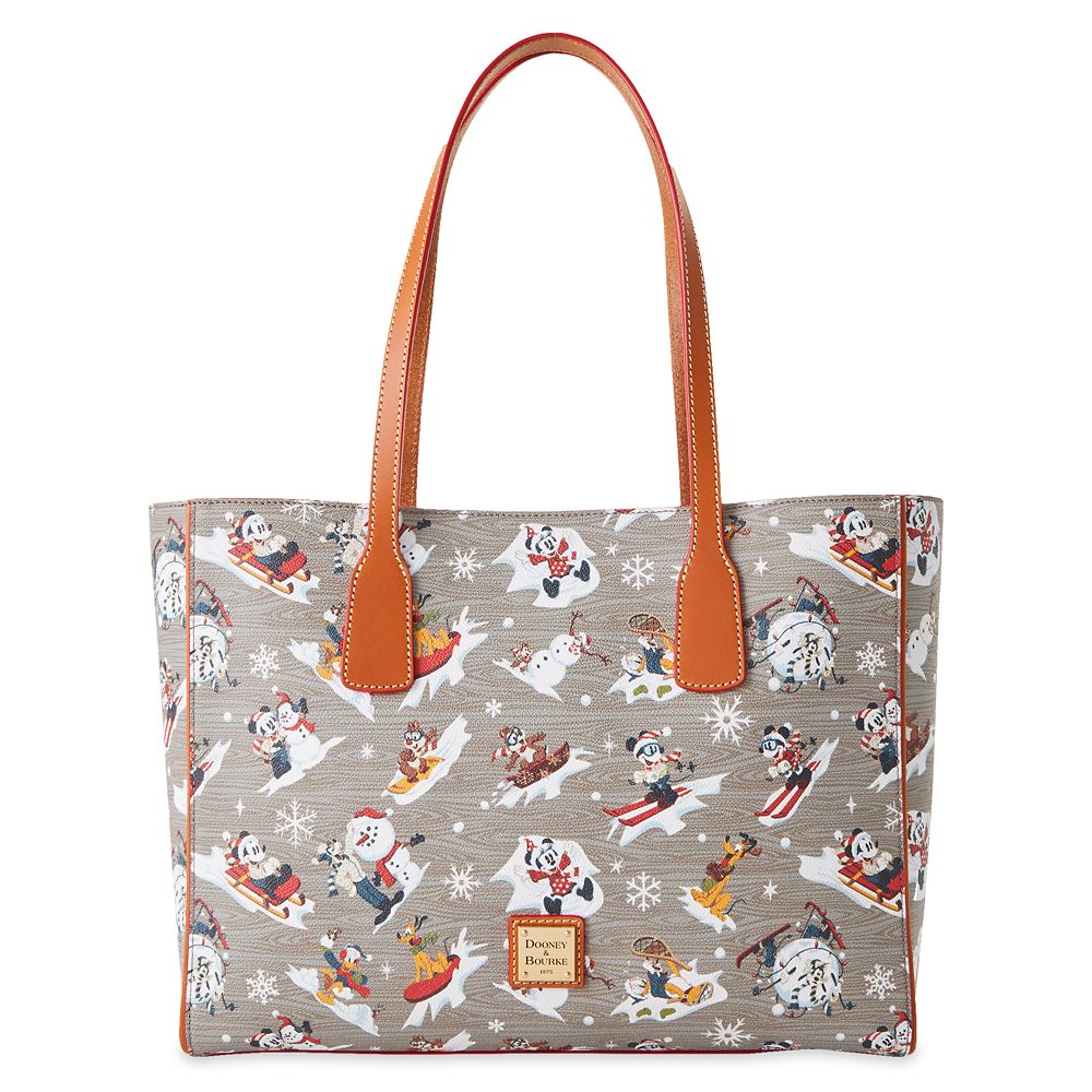 Mickey Mouse and Friends Holiday Dooney & Bourke Tote Bag Official shopDisney