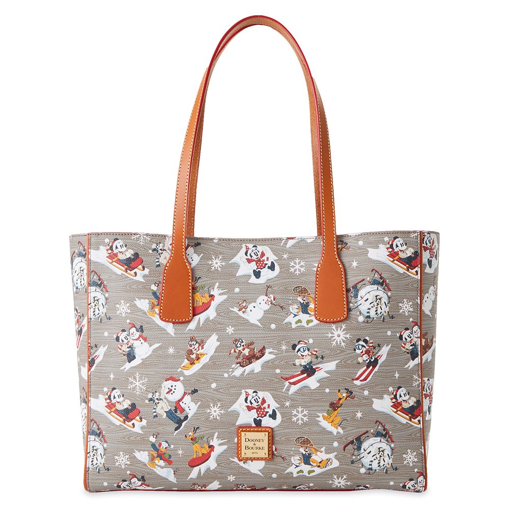 Mickey Mouse and Friends Holiday Dooney & Bourke Tote Bag