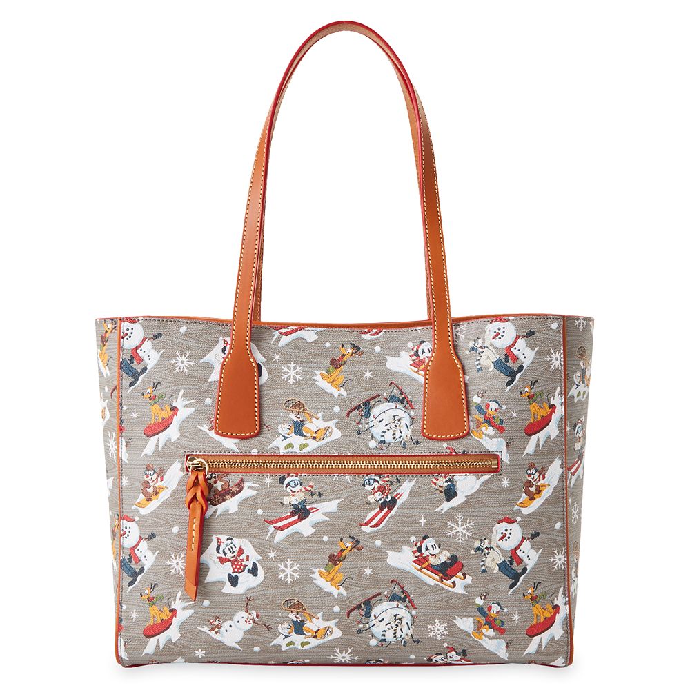 Mickey Mouse and Friends Holiday Dooney & Bourke Tote Bag