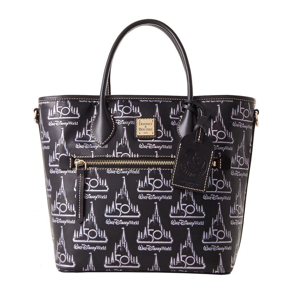 Walt Disney World 50th Anniversary Leather Dooney & Bourke Tote Bag – Annual Passholder