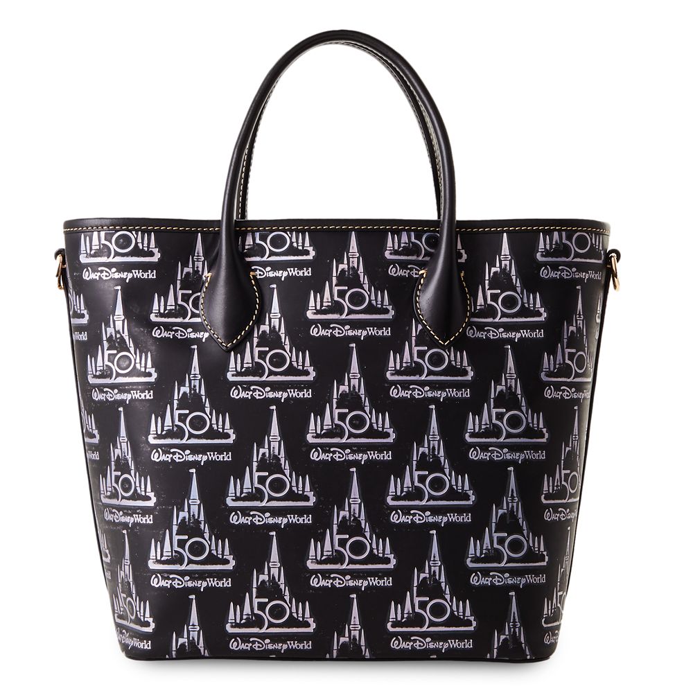 Walt Disney World 50th Anniversary Leather Dooney & Bourke Tote Bag – Annual Passholder