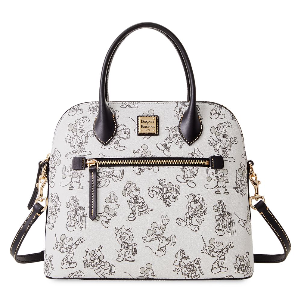 Mickey Mouse Sketch Dooney & Bourke Domed Satchel