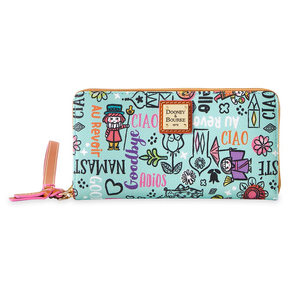 Disney it's a small world Dooney & Bourke Wristlet Wallet