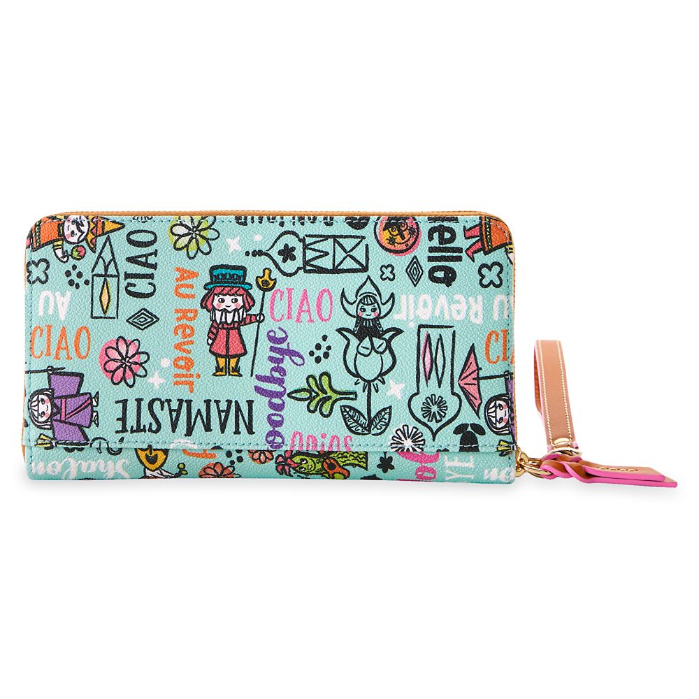 Disney it's a small world Dooney & Bourke Wristlet Wallet