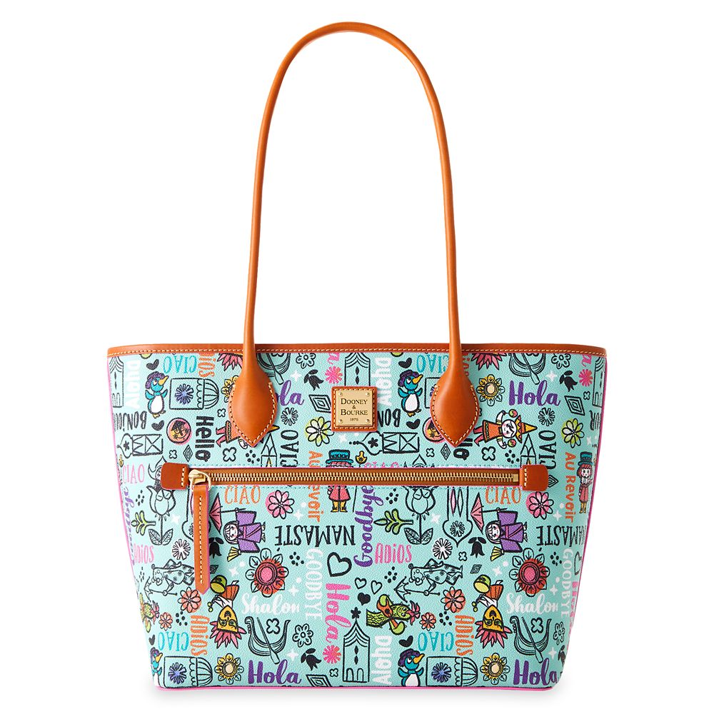 Disney it s a Small World Dooney Bourke Tote Disney Store