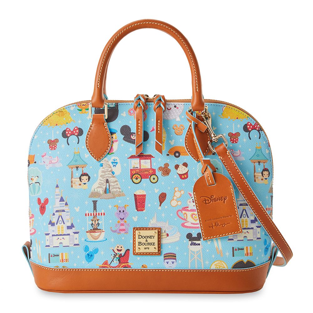 Disney Parks Dooney & Bourke Zip Satchel Bag by Jerrod Maruyama