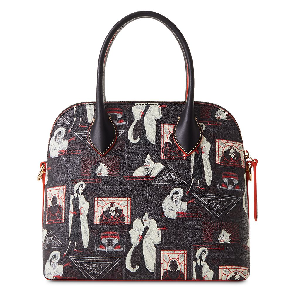 Cruella De Vil Zip Domed Satchel by Dooney & Bourke – 101 Dalmatians