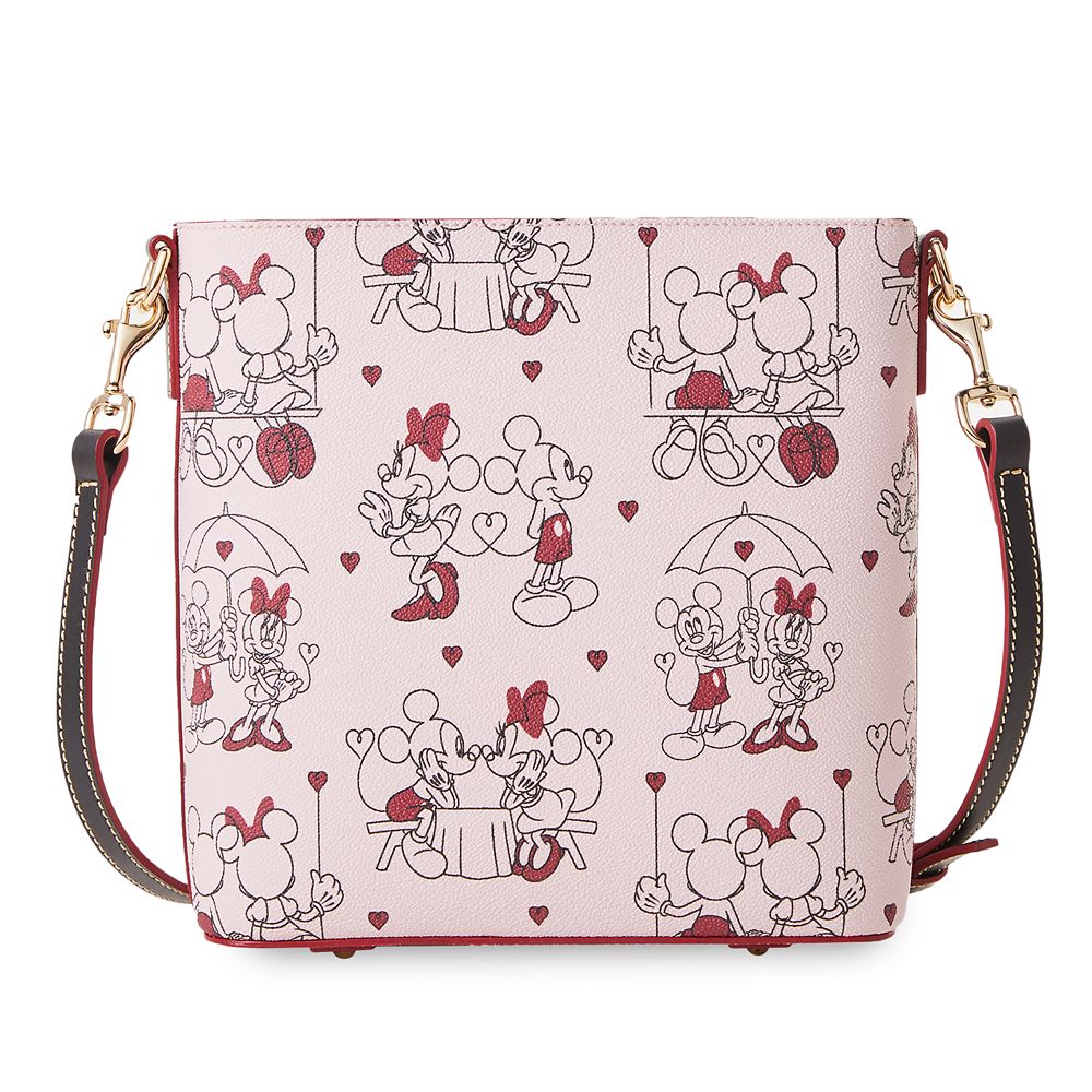 Mickey and Minnie Mouse Valentine Dooney & Bourke Crossbody Bag